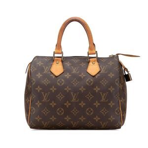 Pre Loved louis vuitton Women Brown Boston Bags